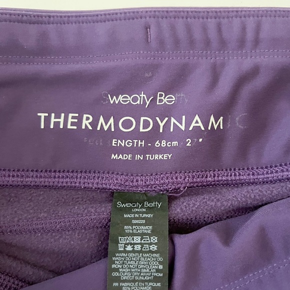 Sweaty Betty Thermodynamic Running Leggings Purple - Picture 3 of 11